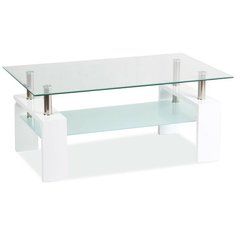 Журнальный столик SIGNAL LISA BASIC, белый СИГНАЛ