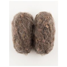 Пряжа Мохер №16 50г, 80м (2 мотка), АРЕОЛА, трюфель