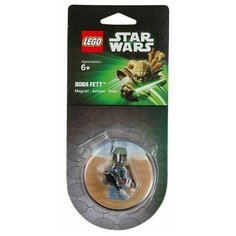 Lego LEGO Конструктор лего Звездные Войны - Магнит Боба Фетт (Lego Star Wars Boba Fett Magnet)