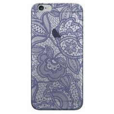Накладка Deppa Art Case iPhone 6/6S Boho Кружево Темное (арт. 101184)