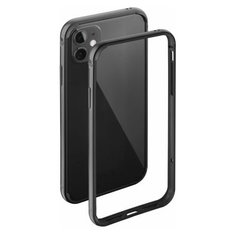 Бампер защитный Deppa Alum Bumper для Apple iPhone 11 Черный (арт. 870048)