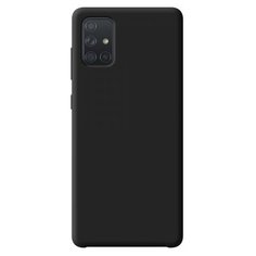 Накладка силикон Deppa Liquid Silicone для Samsung Galaxy A41 A415 Black арт.87592