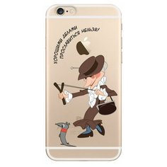 Накладка Deppa Art Case iPhone 6/6S Союзмультфильм Шапокляк (арт. 100574)
