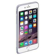 Бампер Deppa металл.+защитная пленка iPhone 6/6S Silver