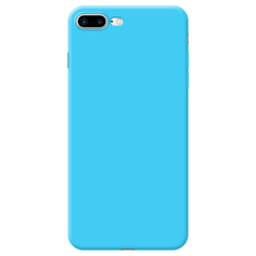 Накладка Deppa Gel Air Case iPhone 7 Plus/8 Plus голубая (арт.85274)