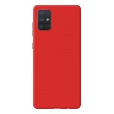Накладка силикон Deppa Gel Color Case для Samsung Galaxy A51 A515 Red арт.87639