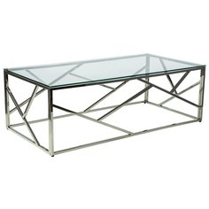 Журнальный столик SIGNAL ESCADA A, серебристый СИГНАЛ