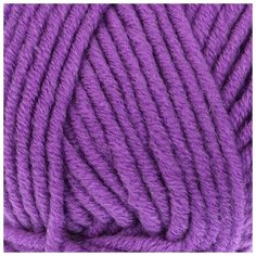 Пряжа "Merino bulky" 30% шерсть 70% акрил 100м/100гр (9561 яр. сиренев) 1моток 3025915 Yarn Art