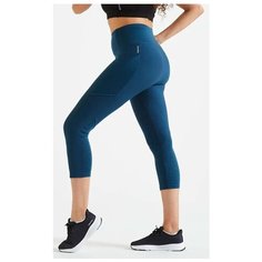 Леггинсы Decathlon, размер L (44), темно-бирюзовый