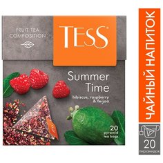 Чайный напиток красный Tess Summer time в пирамидках, 20 шт., 1 уп.