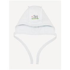 Чепчик Наша мама размер 33-35(54), белый