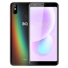 Смартфон BQ 6022G Aura 2/16 ГБ, черный флюид