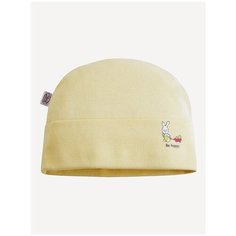 Шапка Наша мама размер 40-42(68), желтый