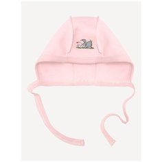 Чепчик Наша мама размер 33-35(54), розовый