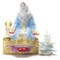 Скульптура. Дулевский фарфоровый завод. Морозко. 17 см.