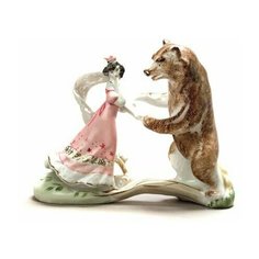 Скульптура. Дулевский фарфоровый завод. Сон Татьяны. 20,6 см.