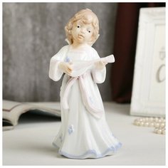 Сувенир керамика "Ангел с мандалиной" 17,5х9х9 см 4022110 Сима ленд