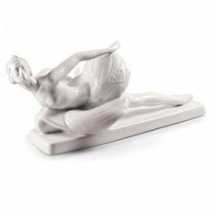 Скульптура. Дулевский фарфоровый завод. Одетта. 20 см.