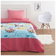 Постельное белье Этель 1,5 СП "Мореплаватель" 143*215 см, 150*210 см, 50*70 см, бязь 125 гр/м2