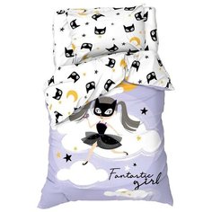 Постельное белье "Этель" 1,5 сп Fantastic girl 143х215 см, 150х214 см, 50х70 см -1 шт, 100% хл, бязь