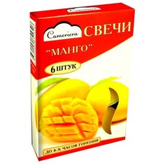 Свечи чайные ароматизированные Chameleon Манго в Гильзе 6 шт