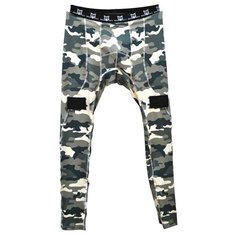 Брюки компрессионные Mad Guy Camo- Line SR (размер M, цвет Пиксель/зеленый)