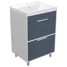 Тумба д/ванной "Байкал-60" под ум.Fest-60 (ПВХ) Mixline