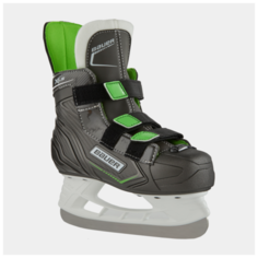 Коньки хоккейные Bauer X-LS S21 YTH (размер R 13, цвет Черный) Бауэр