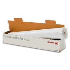 Xerox 450L90003 Бумага без покрытия для плоттера матовая для ч/б печати, рулон A0 36" 914 мм x 45.7 м, 90 г/м2, Inkjet Monochrome Paper, втулка 2" 50.8 мм, для водорастворимых и пигментных чернил [в коробке 6]