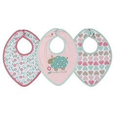 Lucky child Комплект нагрудников (3 шт), овечки