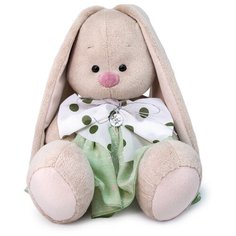 Budi Basa Мягкая игрушка Зайка Ми в платье с бантом, 23 см