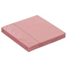 Блок-кубик Гознак с клеевым краем, 75х75, розовый (100 л)