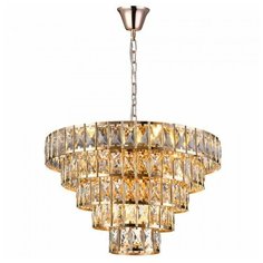 Подвесная люстра Natali Kovaltseva AMANDA 81428/8C GOLD 40W Золото