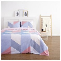 Постельное белье LoveLife 2сп "Мозаика" 175*215см,200*225см,50*70см-2шт,100%хлопок, сатин,125г/м 5261208