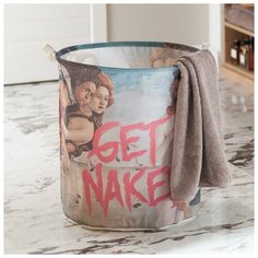 Корзина текстильная Этель "Get naked", 45*55 см 6489228