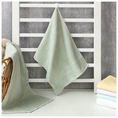 Полотенце махровое Этель "Премиум" цв.мятный, 35*72 см, 300 гр/м2, 100% хлопок 6776561