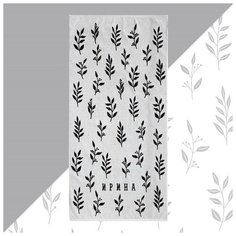 Полотенце махровое "Этель" Ирина 70х130см, 100% хлопок, 420гр/м2 6973730