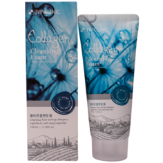 Пенка для умывания коллаген TM 3W Clinic Collagen Foam Cleansing, 100 мл