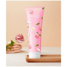 BioAqua Скраб для тела с экстрактом персика Peach Extract Hexapeptide Extract, 250г