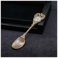 Ложка «Магнитогорск - Памятник работникам тыла» (герб), 11 х 2,5 см 4064184 Сима ленд