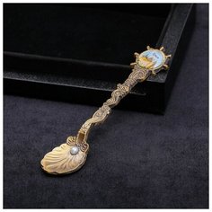 Ложка «Крым - Массандровский дворец» (морская форма), 11 х 2,2 см 4064135 Сима ленд