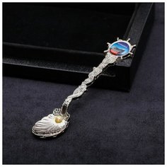 Ложка «Мурманск - Корабль» (морская форма), 11 х 2,2 см 4064138 Сима ленд