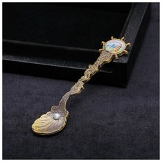 Ложка «Мурманск - Маяк» (морская форма), 11 х 2,2 см 4064137 Сима ленд