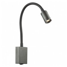 Бра Favourite, 1х3W, черный, размеры (мм)-60х200х120, 3000К, плафон - черный
