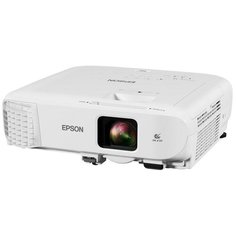 Epson EB-992F (V11H988040) Мультимедийный LCD проектор, 4000 люмен, 1920x1080, 16:9, 16000:1, 6500 ч, пр.отн. 1.32, зум 1.6, 3.1 кг., 37 дБ, Моно 16 Вт., верт.30 гр, гор.30 гр, Wi-fi Miracast, HDMI, VGA, RCA, MiniJack, RCAx2, MIC, USB-B, USB-M, RS232,