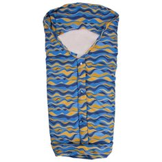 Конверт зимний в коляску Sweet Baby Cristallo (Синий)