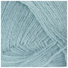 Пряжа "Lanagold 800" 49% шерсть, 51% акрил 800м/100гр (386 лазурный) 1моток 2857539 Alize