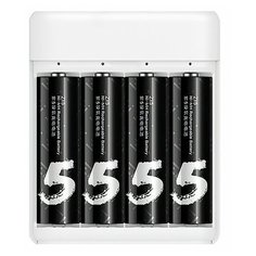 Зарядное устройство Xiaomi ZMI PB401 AA/AAA Battery Charger White (4шт AA Z15)