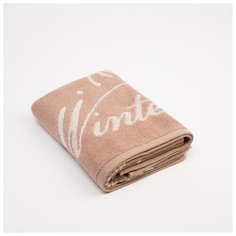 Полотенце махровое "Этель" Winter 50х90см, 100% хлопок, 420гр/м2 6971448