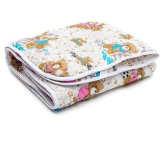 Одеяло адель Стандарт 105х140см, цв.микс, файбер Степ 150г/м, пэ100% Etteggy